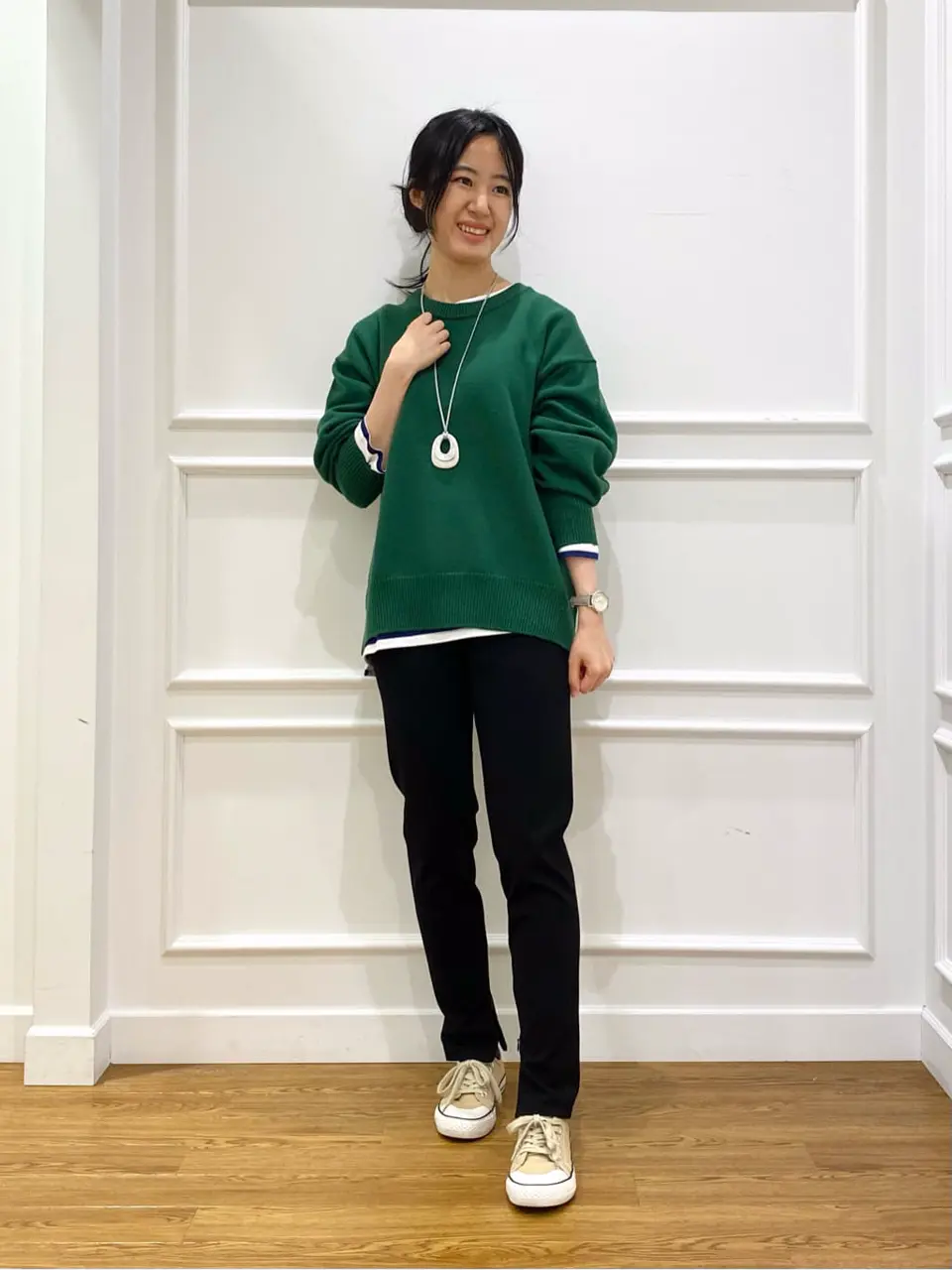  スタッフ コーディネート画像