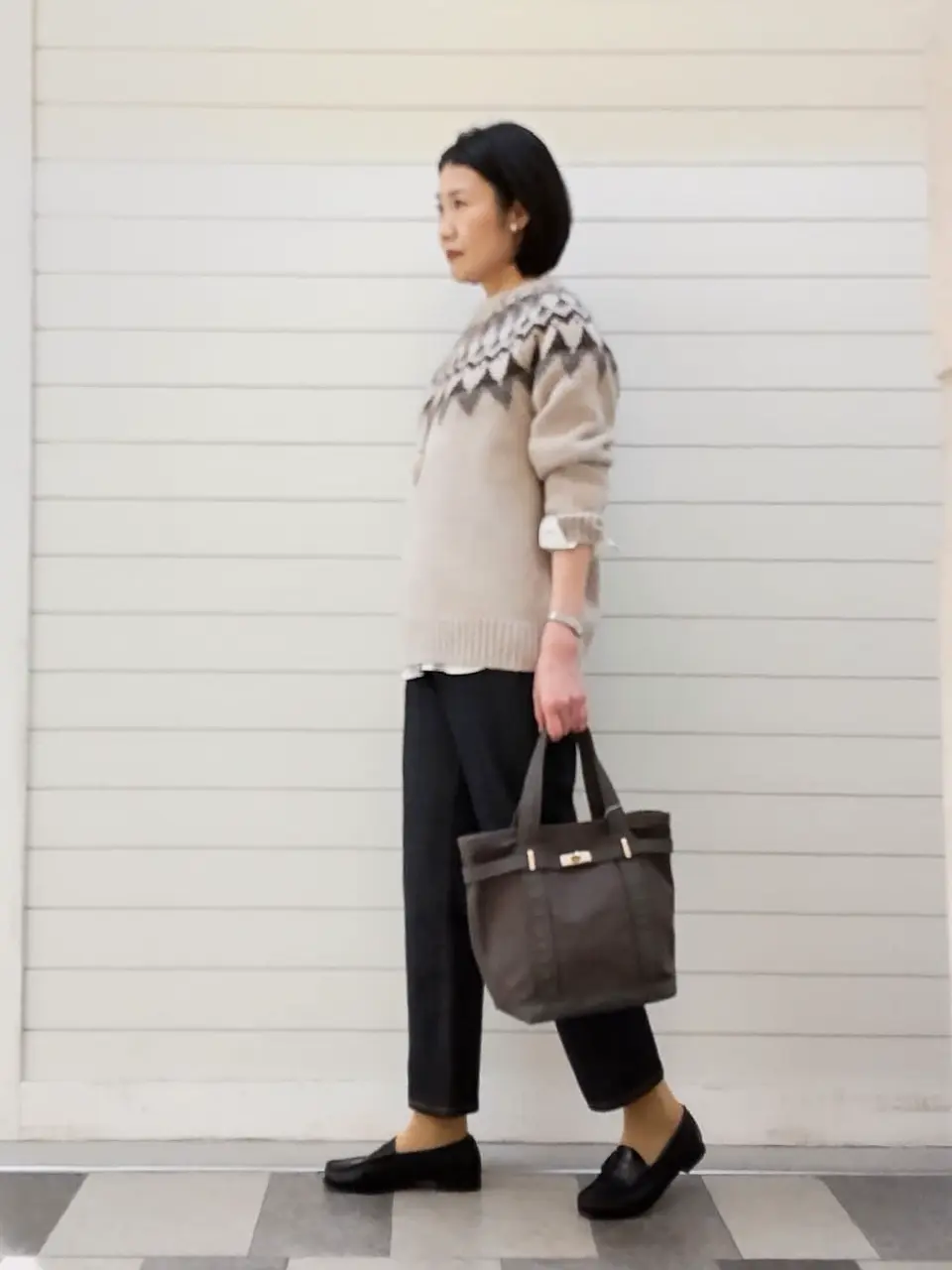 23区 虎走 コーディネート画像