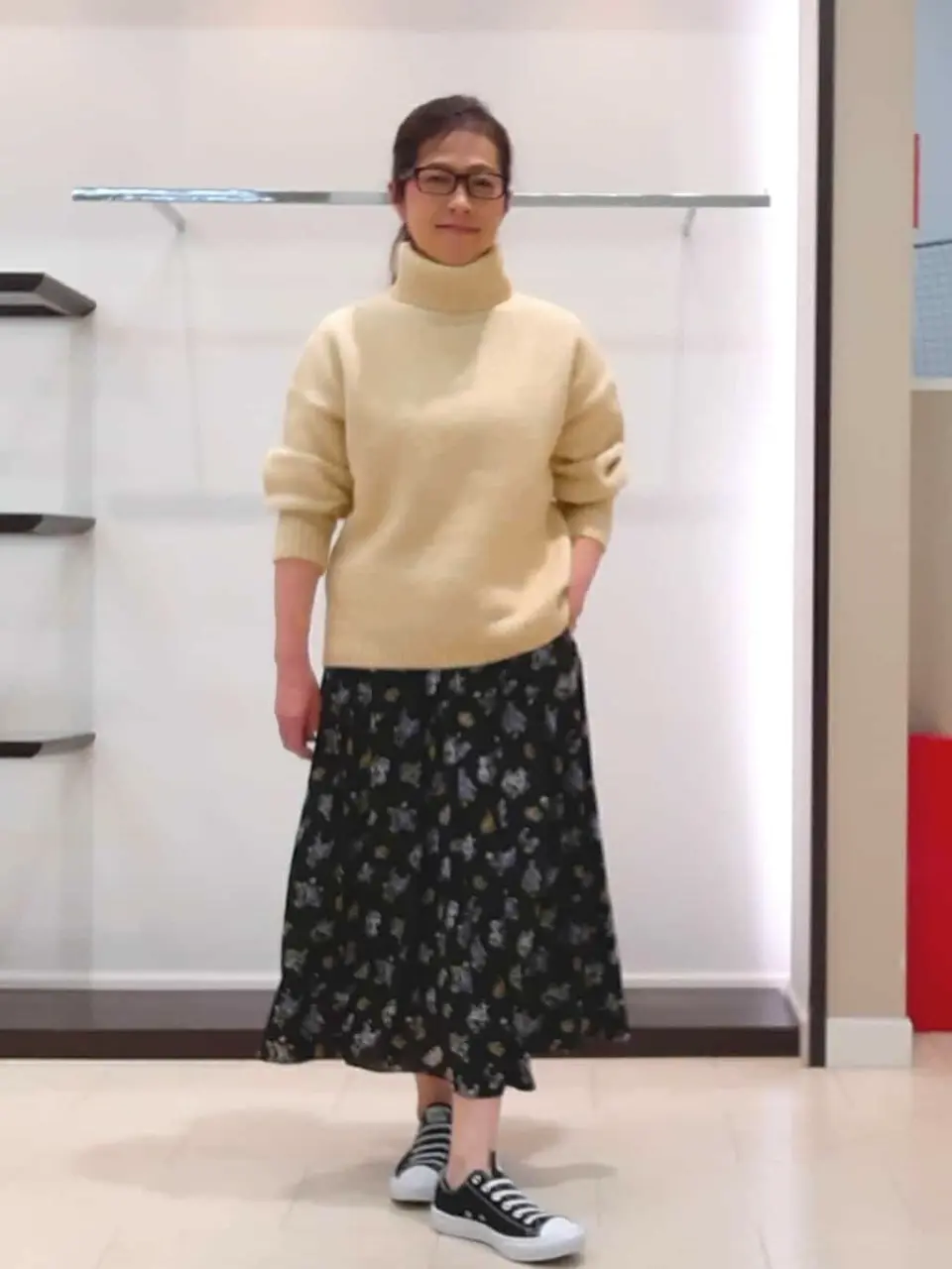  スタッフ コーディネート画像