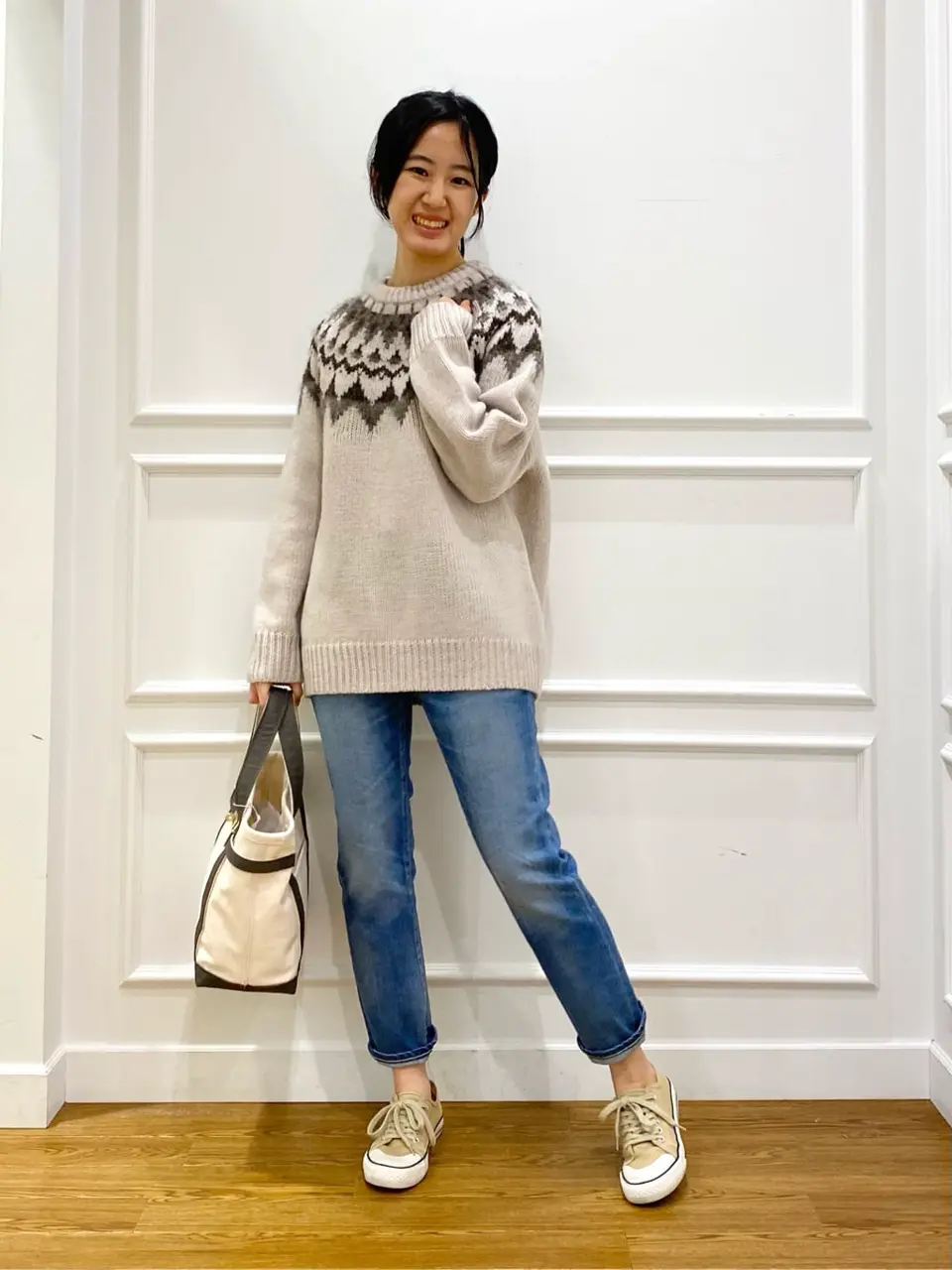  スタッフ コーディネート画像