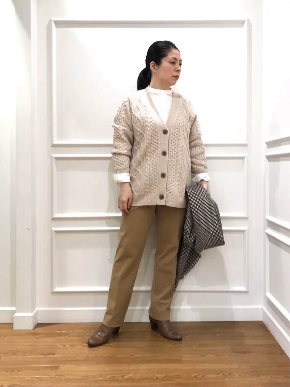  スタッフ コーディネート画像