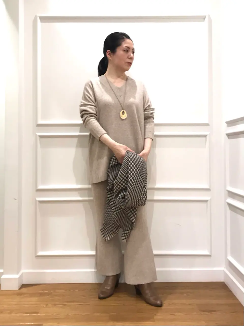  スタッフ コーディネート画像