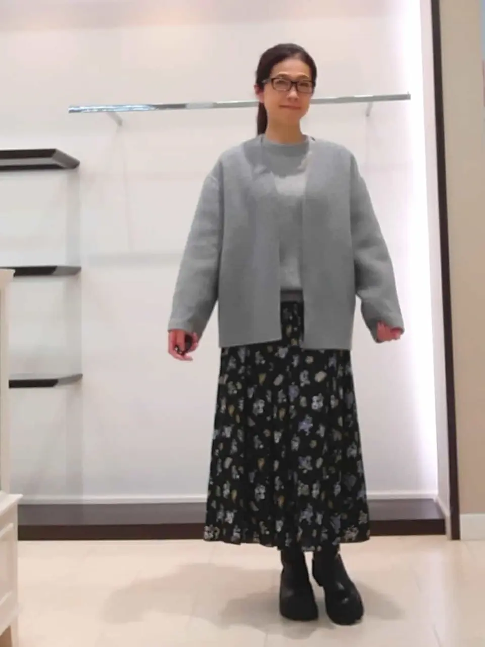  スタッフ コーディネート画像