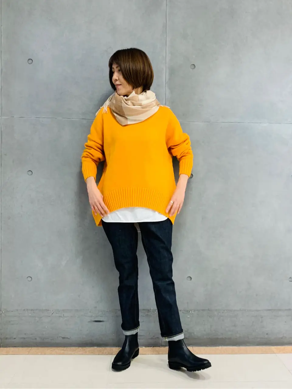 23区 スタッフ  コーディネート画像