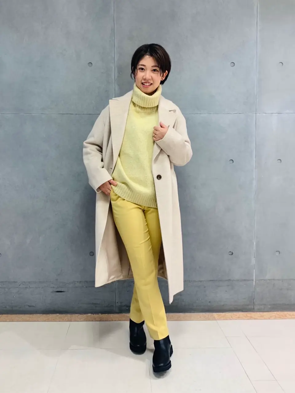  スタッフ コーディネート画像