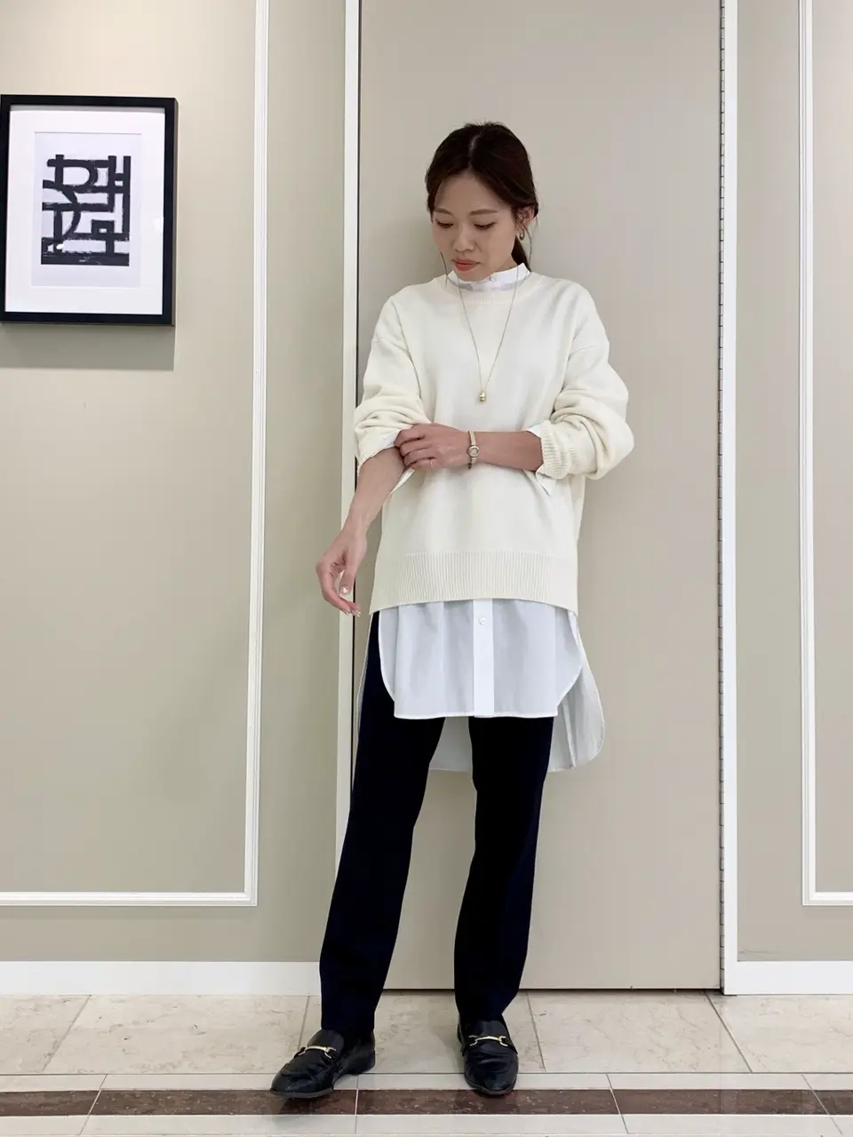  スタッフ コーディネート画像