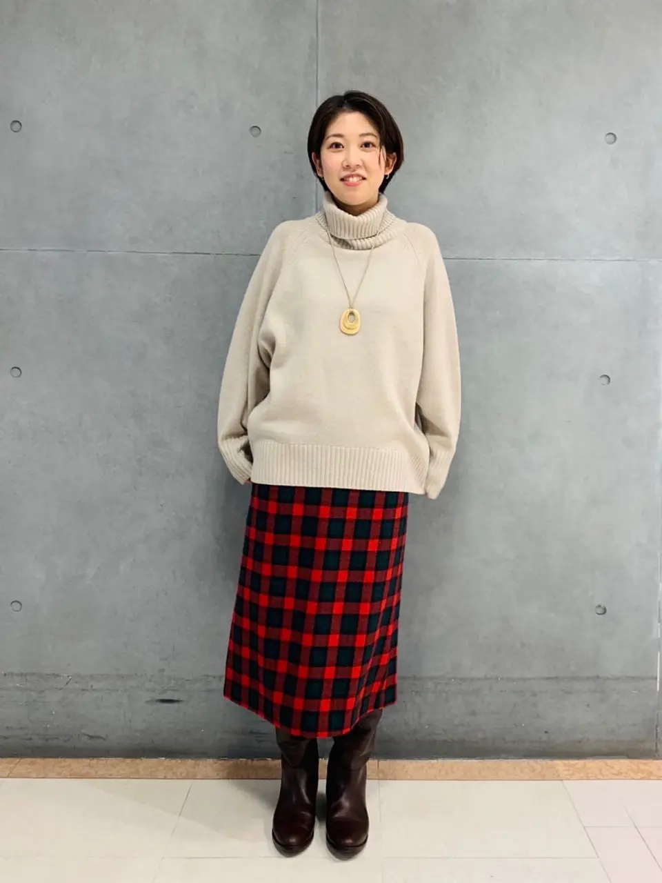  スタッフ コーディネート画像