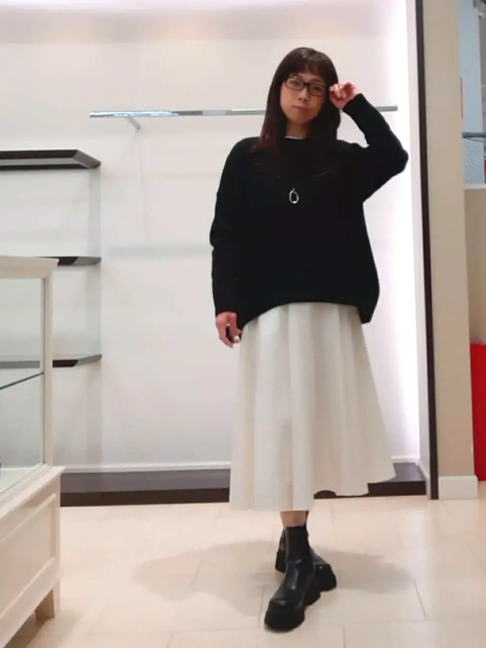  スタッフ コーディネート画像