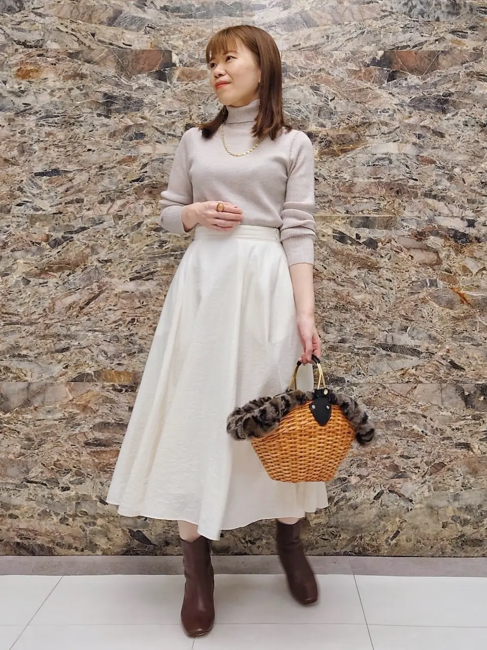 23区 五十立 コーディネート画像