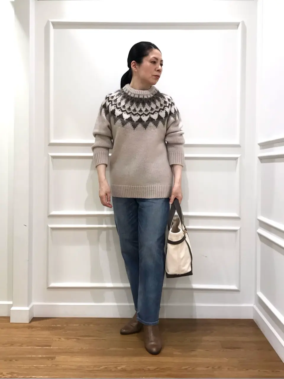  スタッフ コーディネート画像