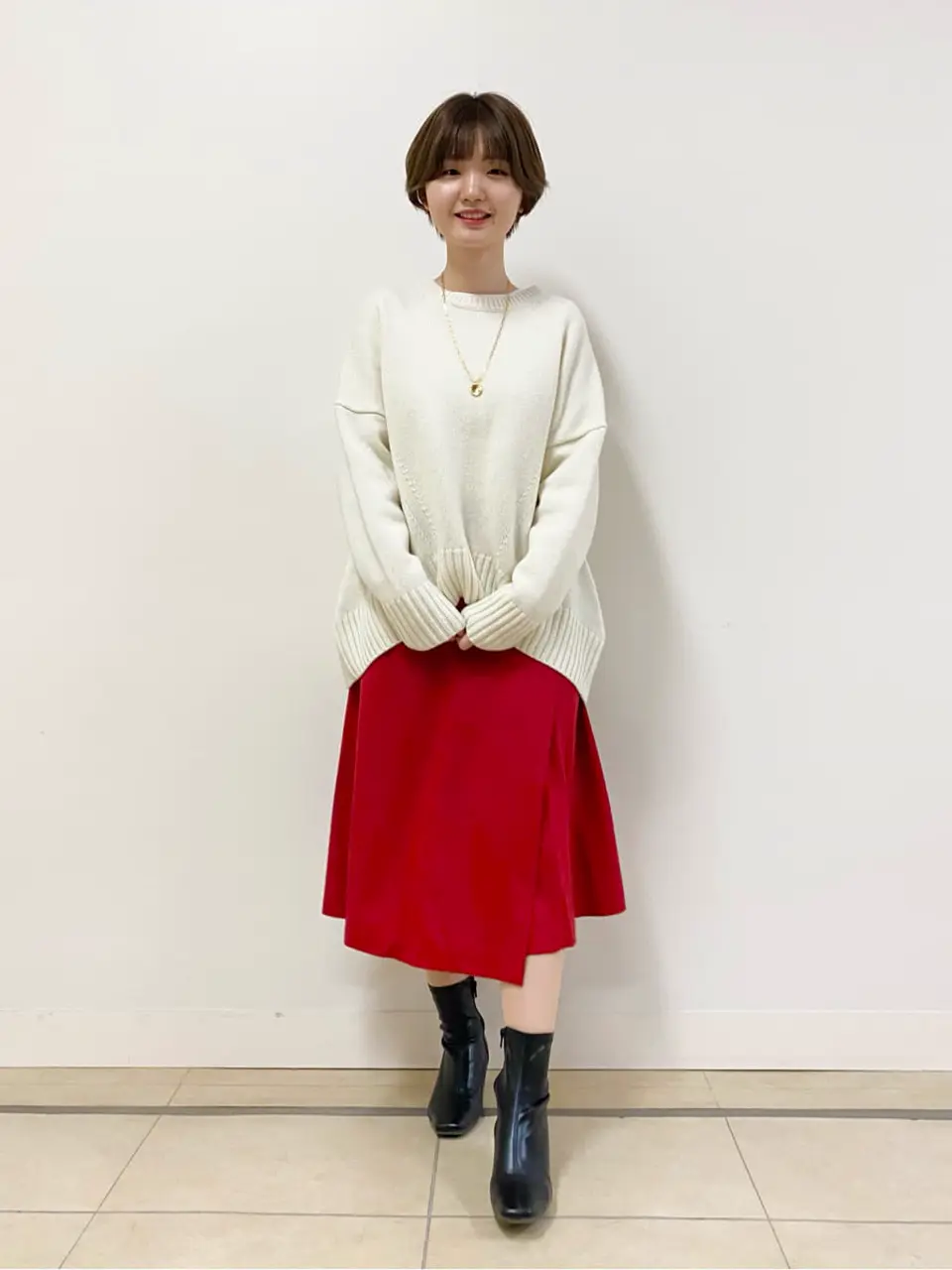  スタッフ コーディネート画像