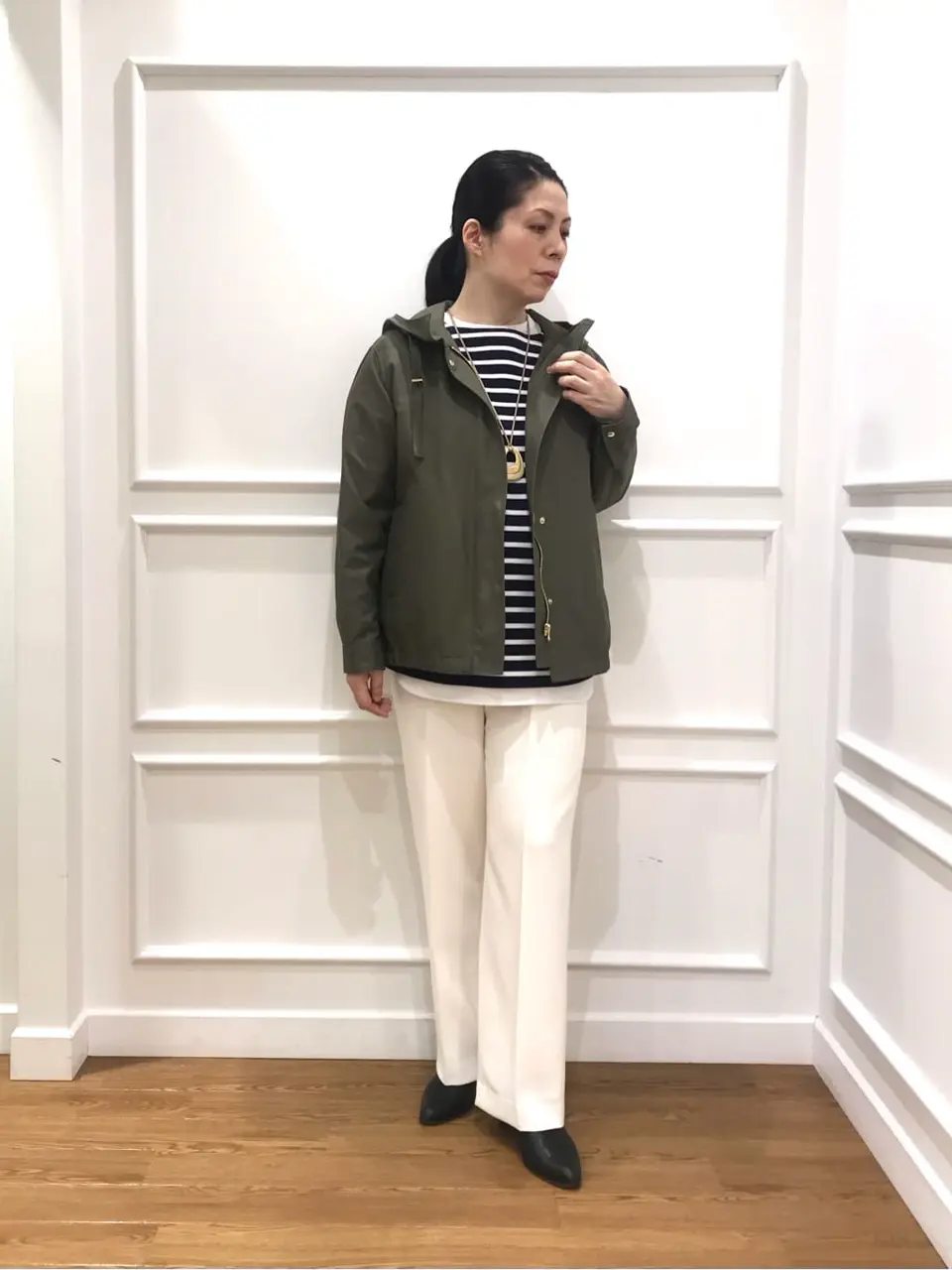  スタッフ コーディネート画像