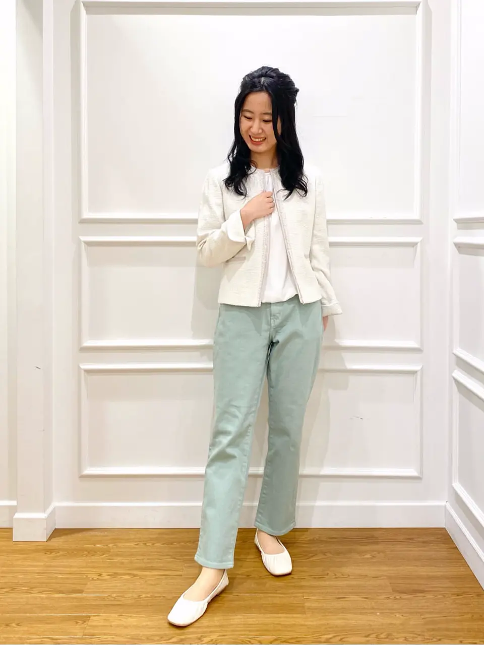  スタッフ コーディネート画像