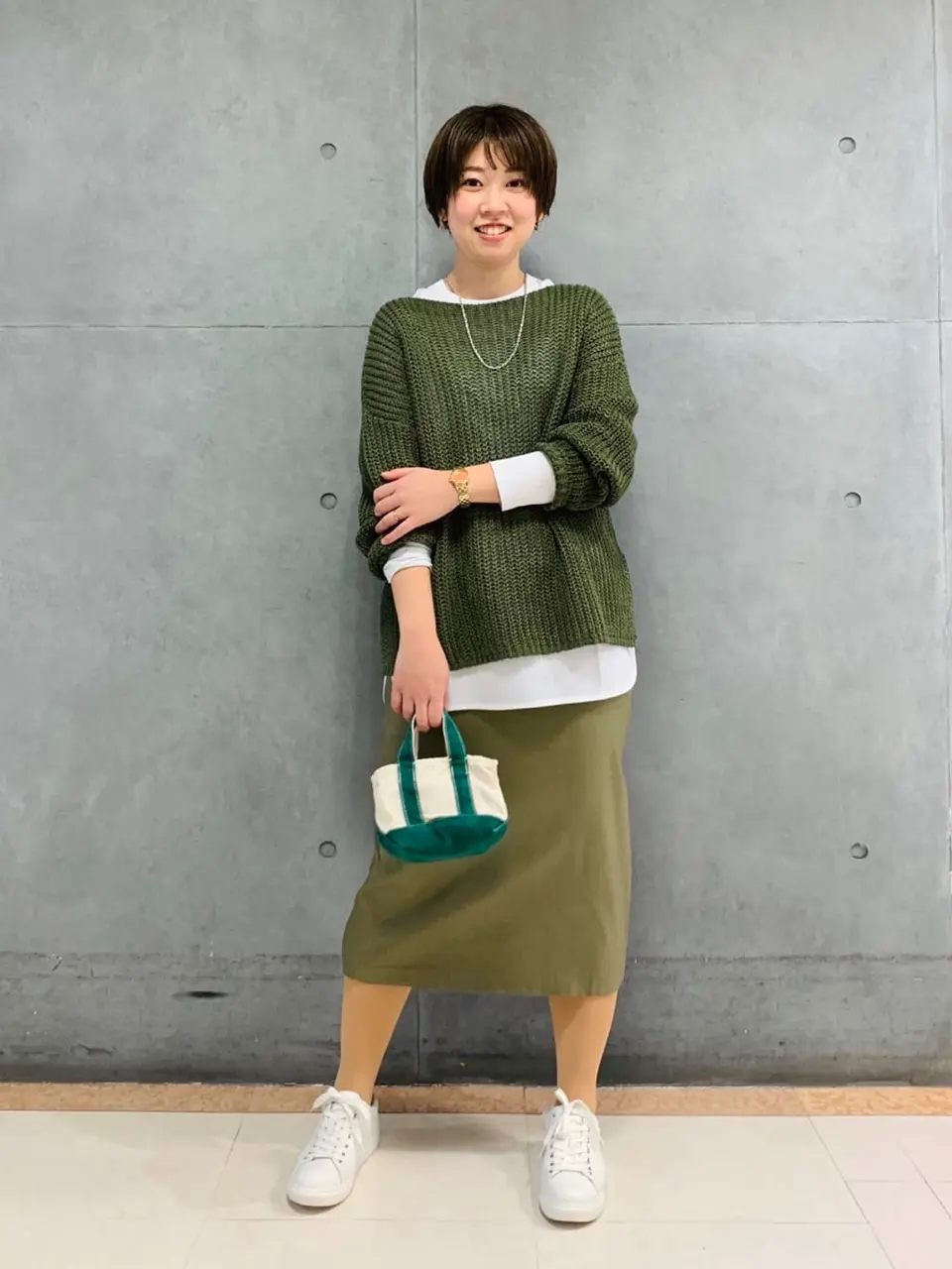  スタッフ コーディネート画像