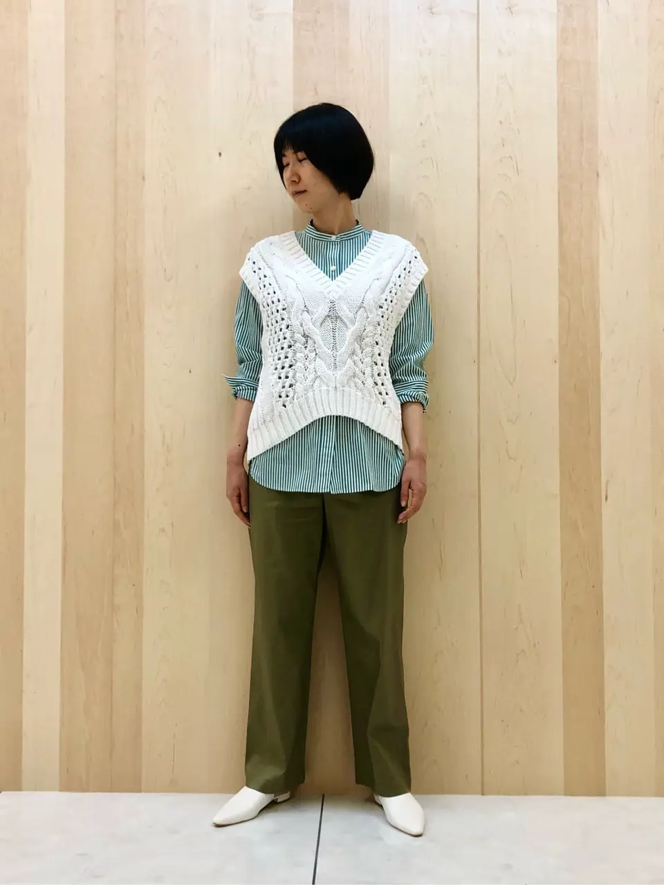  スタッフ コーディネート画像