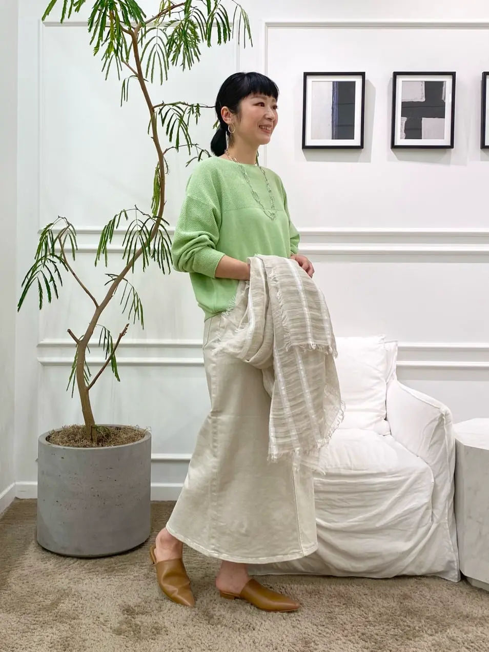 23区 岡本 コーディネート画像