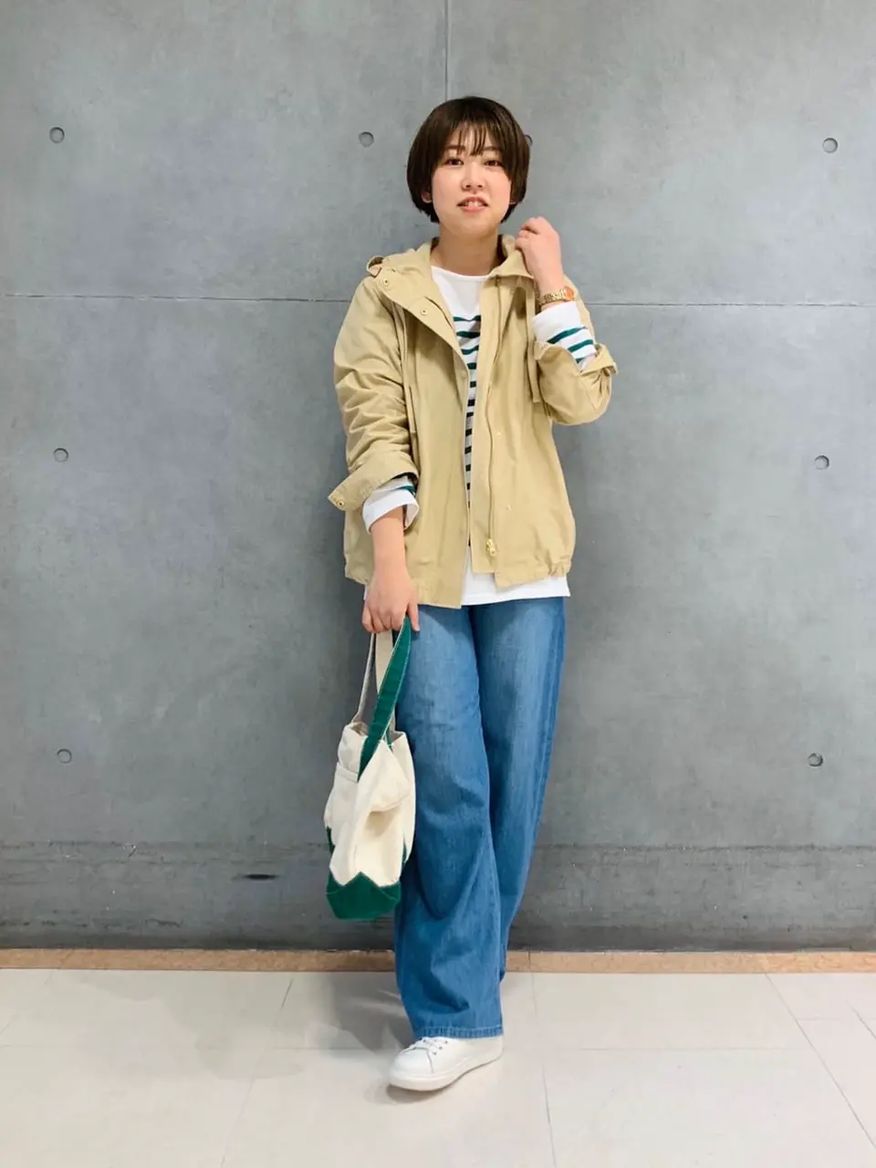  スタッフ コーディネート画像