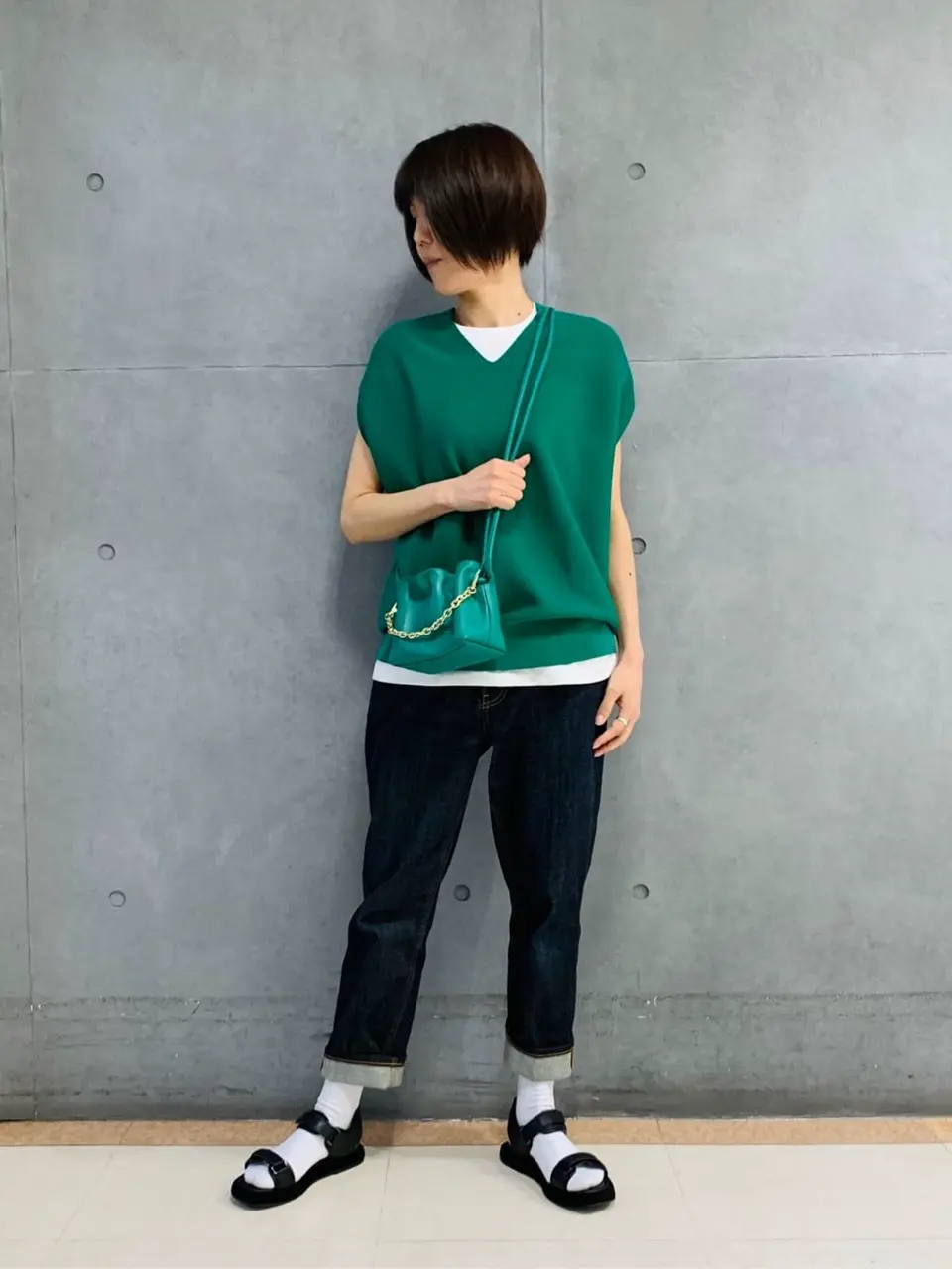 23区 スタッフ  コーディネート画像