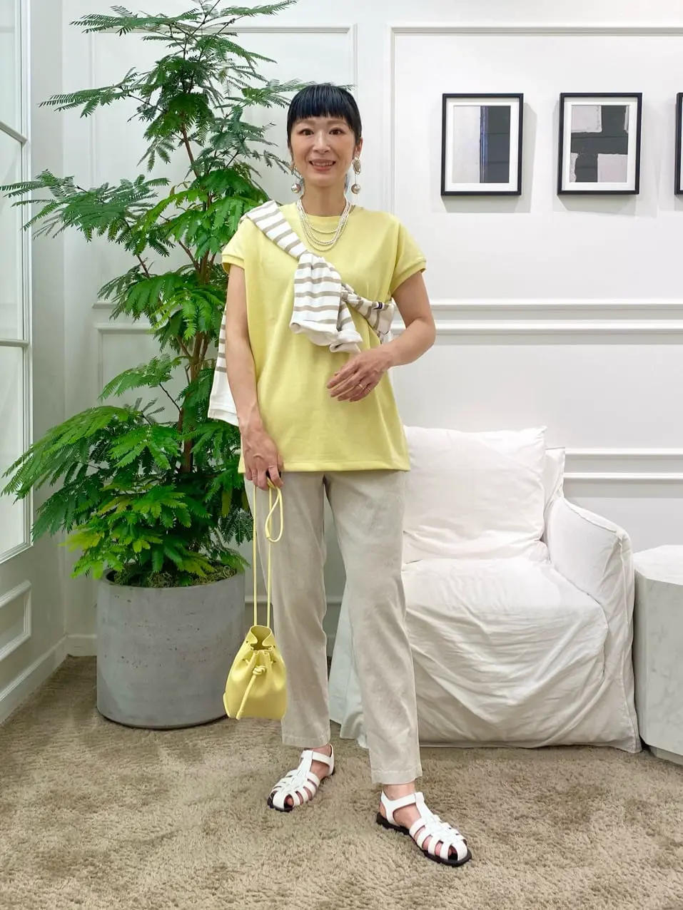 23区 岡本 コーディネート画像