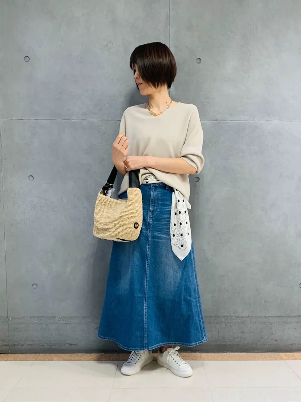 23区 スタッフ  コーディネート画像