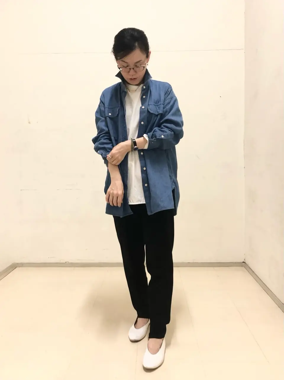  スタッフ コーディネート画像