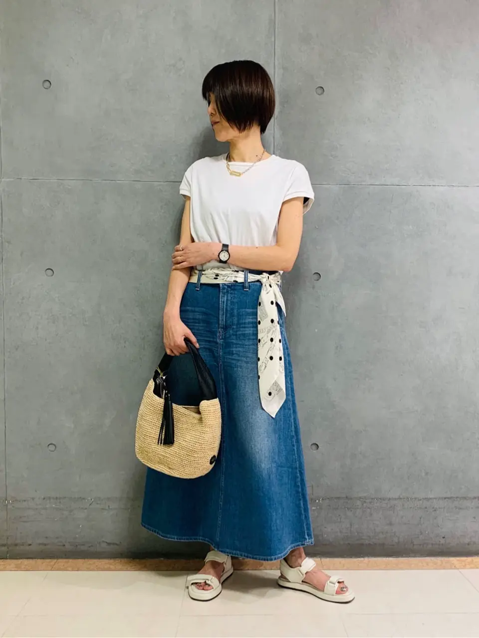 23区 スタッフ  コーディネート画像