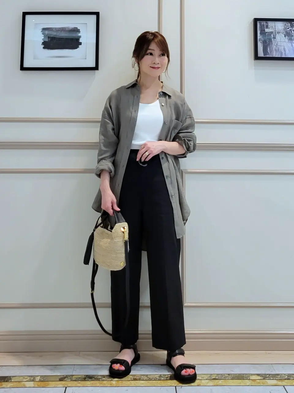 23区 濱地 コーディネート画像