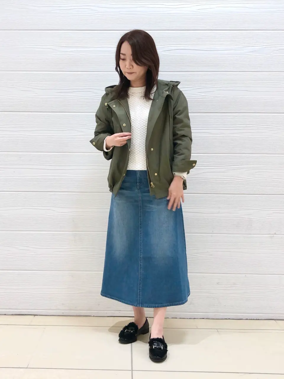  スタッフ コーディネート画像