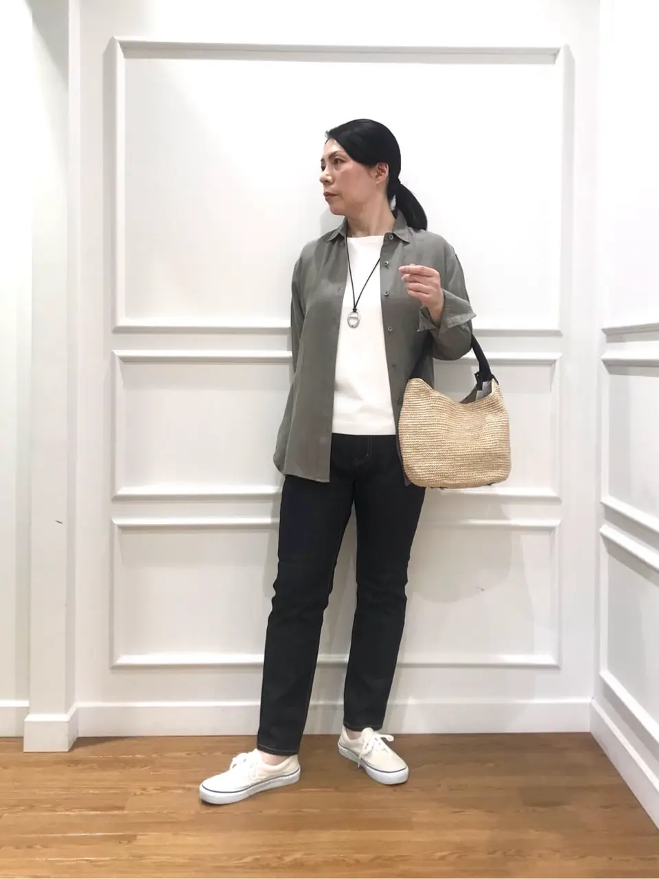  スタッフ コーディネート画像