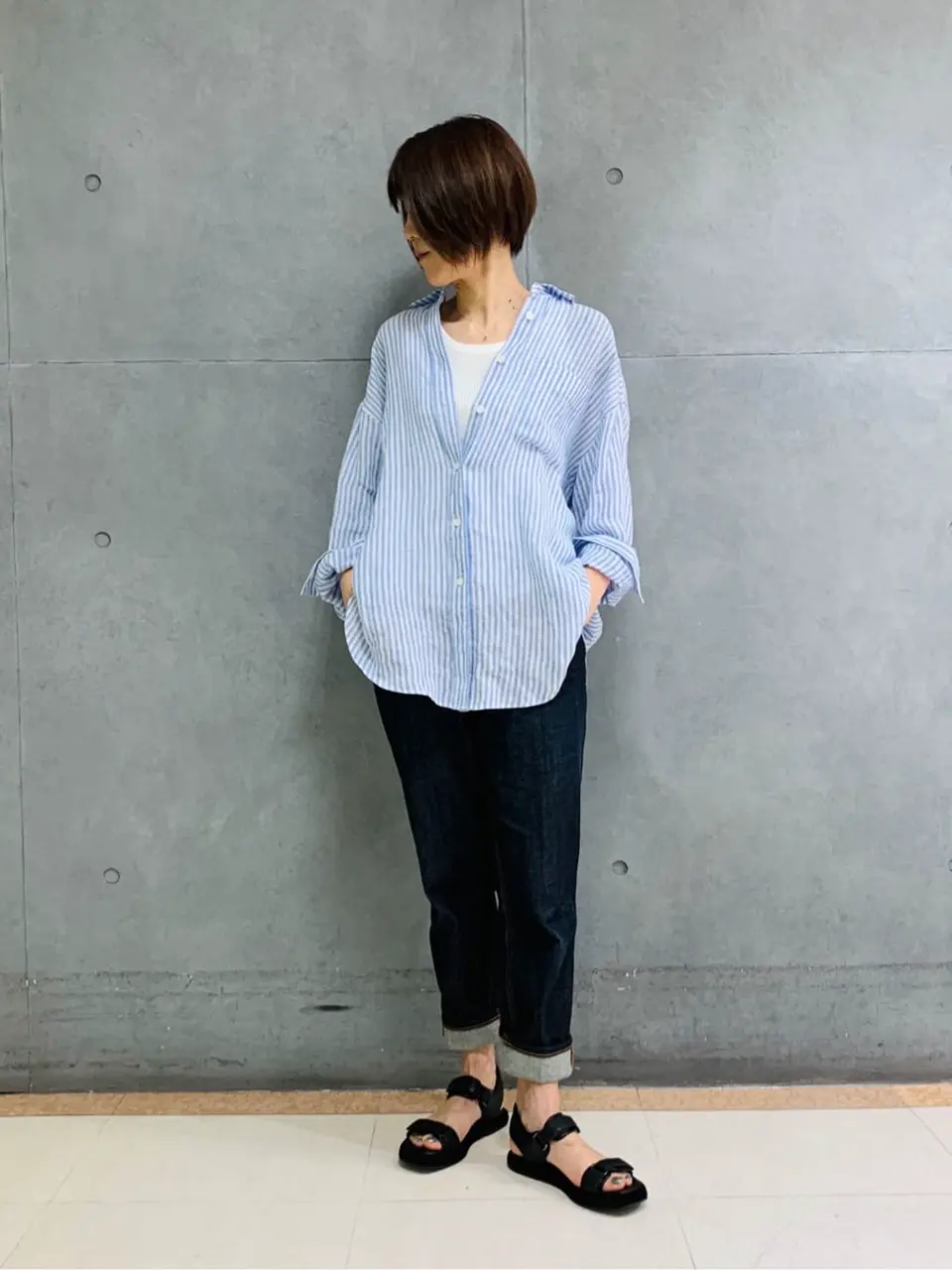 23区 スタッフ  コーディネート画像