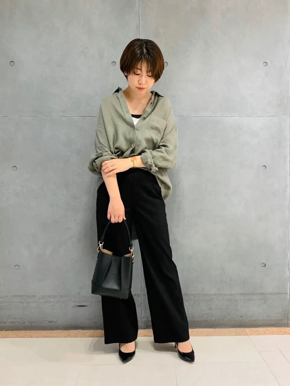  スタッフ コーディネート画像