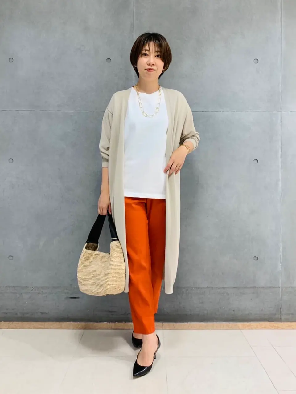  スタッフ コーディネート画像