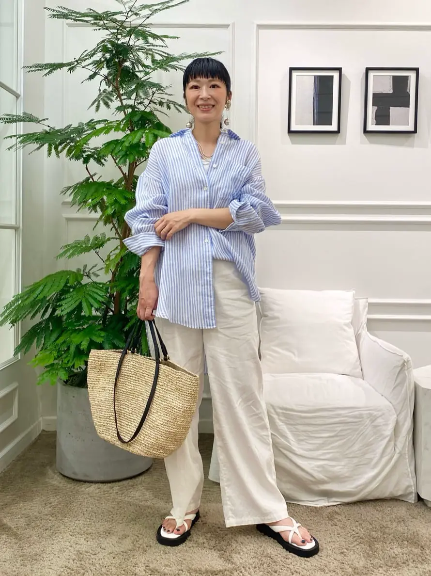 23区 岡本 コーディネート画像