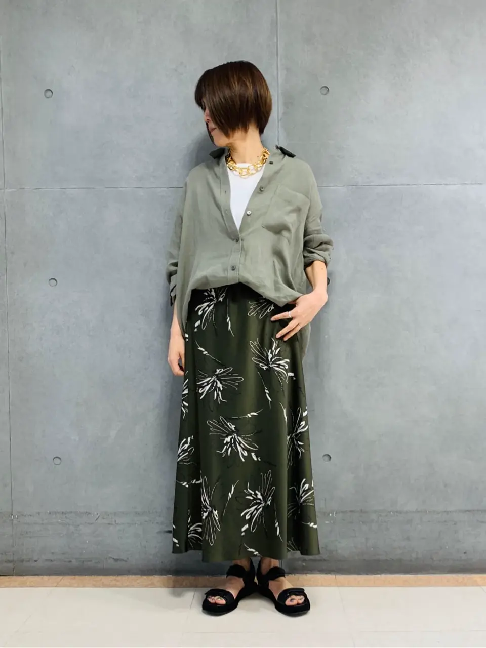 23区 スタッフ  コーディネート画像