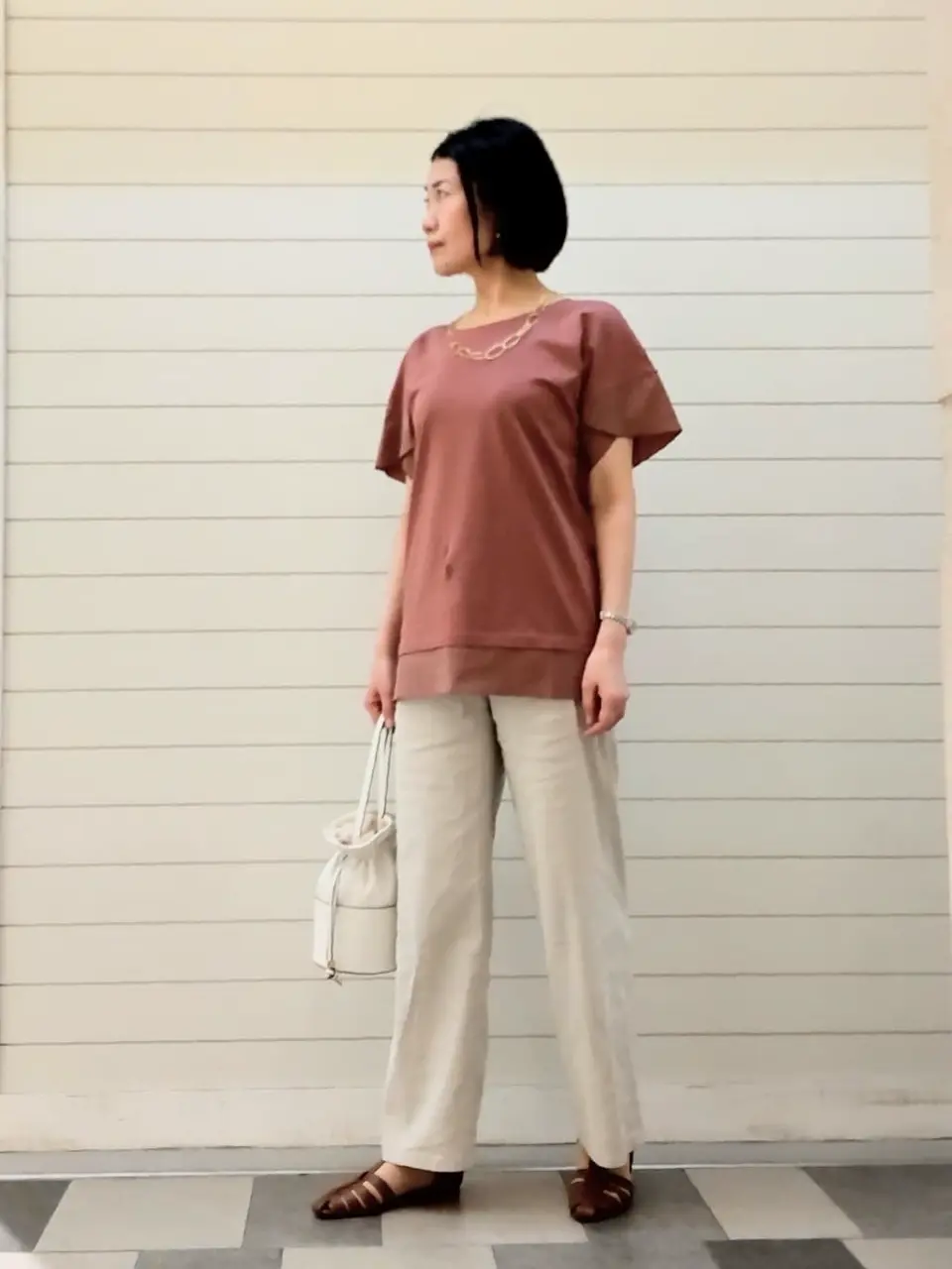 23区 虎走 コーディネート画像