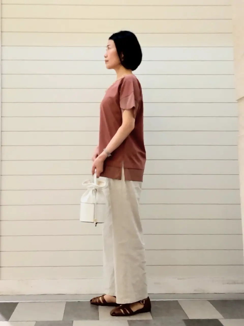 23区 虎走 コーディネート画像