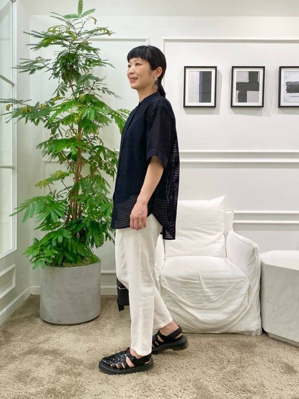 23区 岡本 コーディネート画像