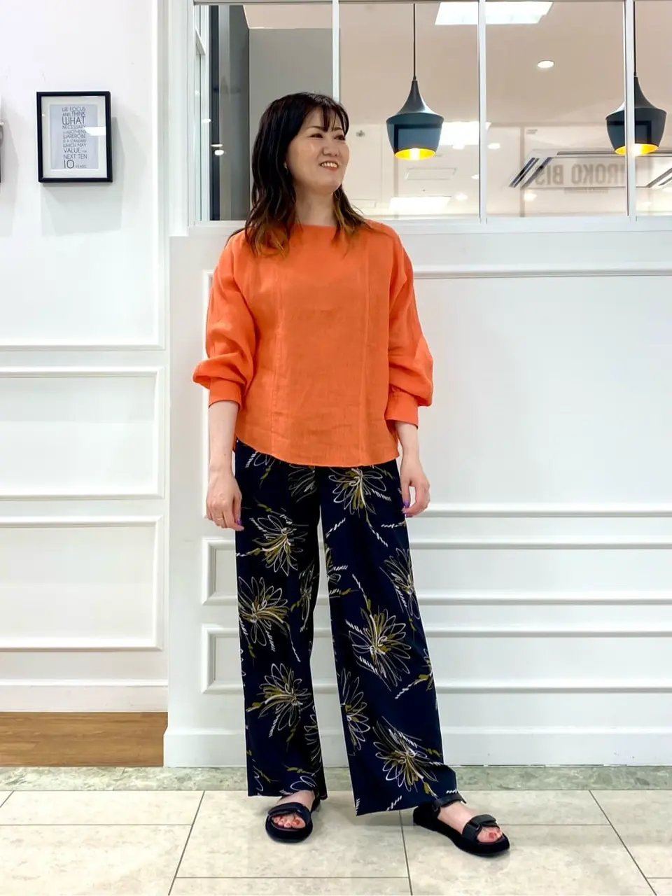  スタッフ コーディネート画像