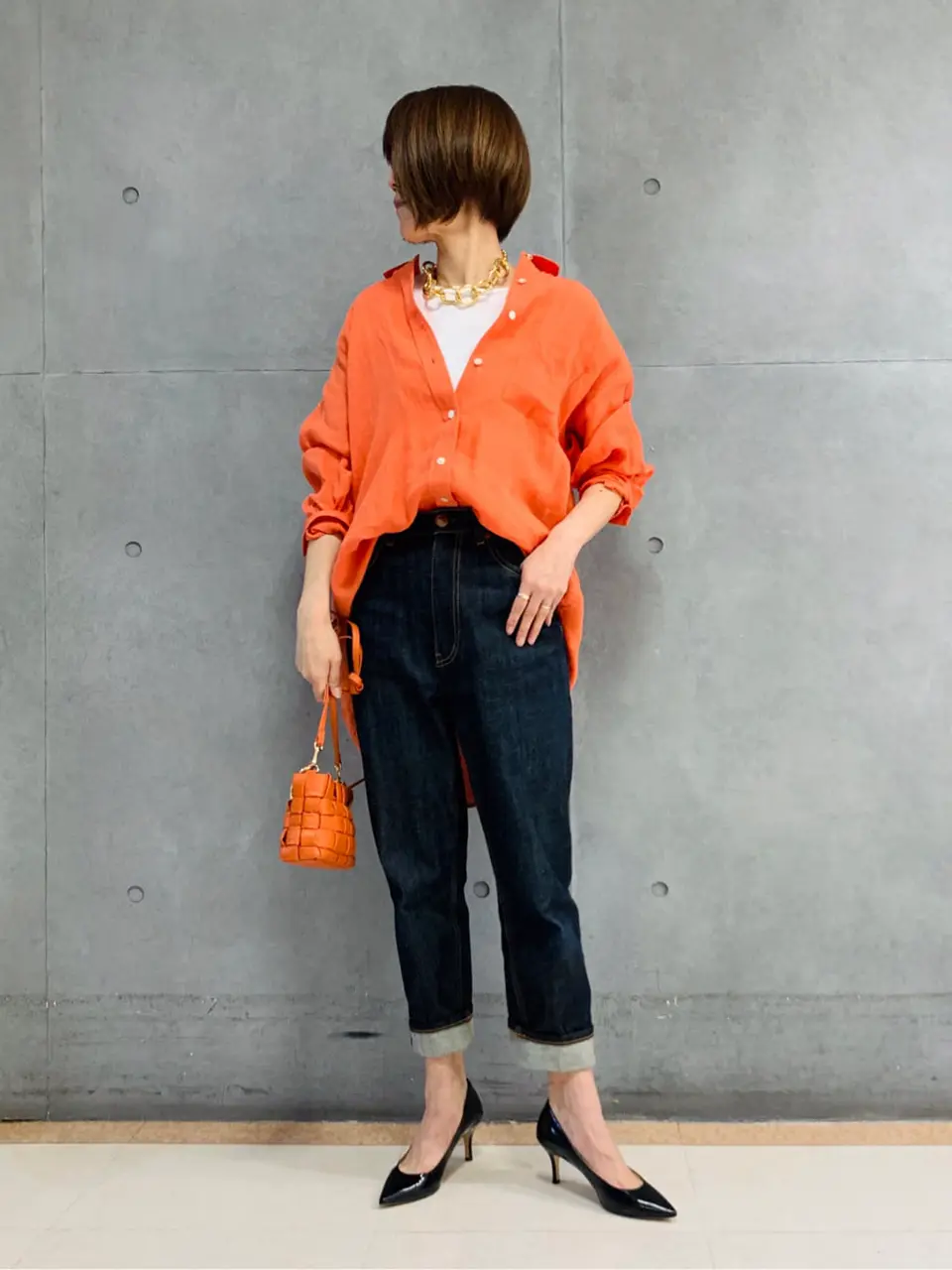 23区 スタッフ  コーディネート画像