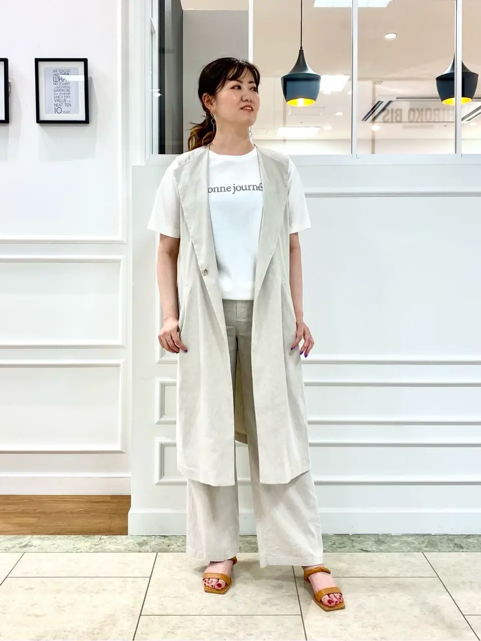  スタッフ コーディネート画像