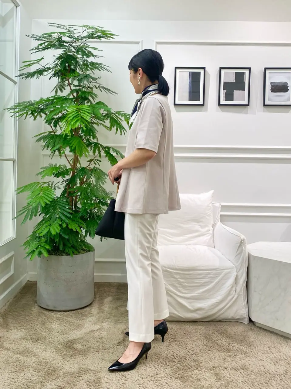 23区 岡本 コーディネート画像