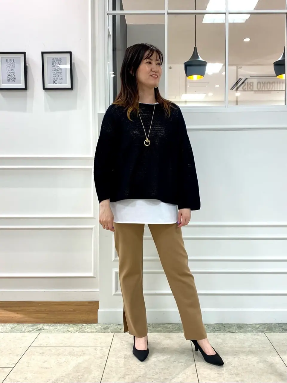  スタッフ コーディネート画像