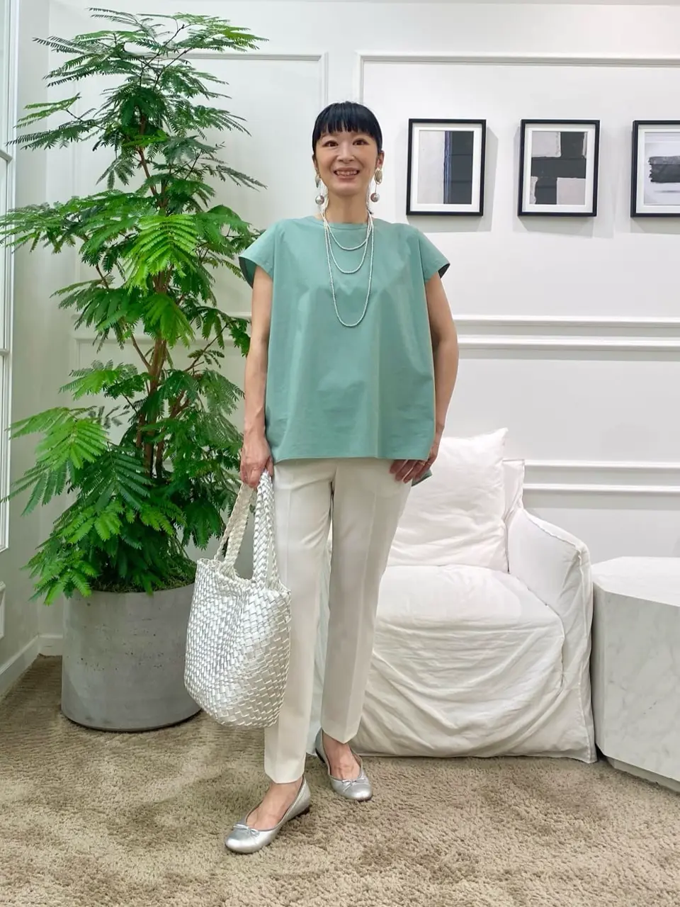 23区 岡本 コーディネート画像