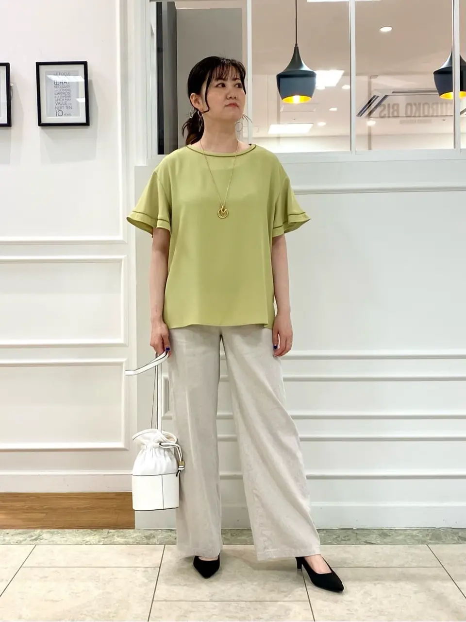  スタッフ コーディネート画像