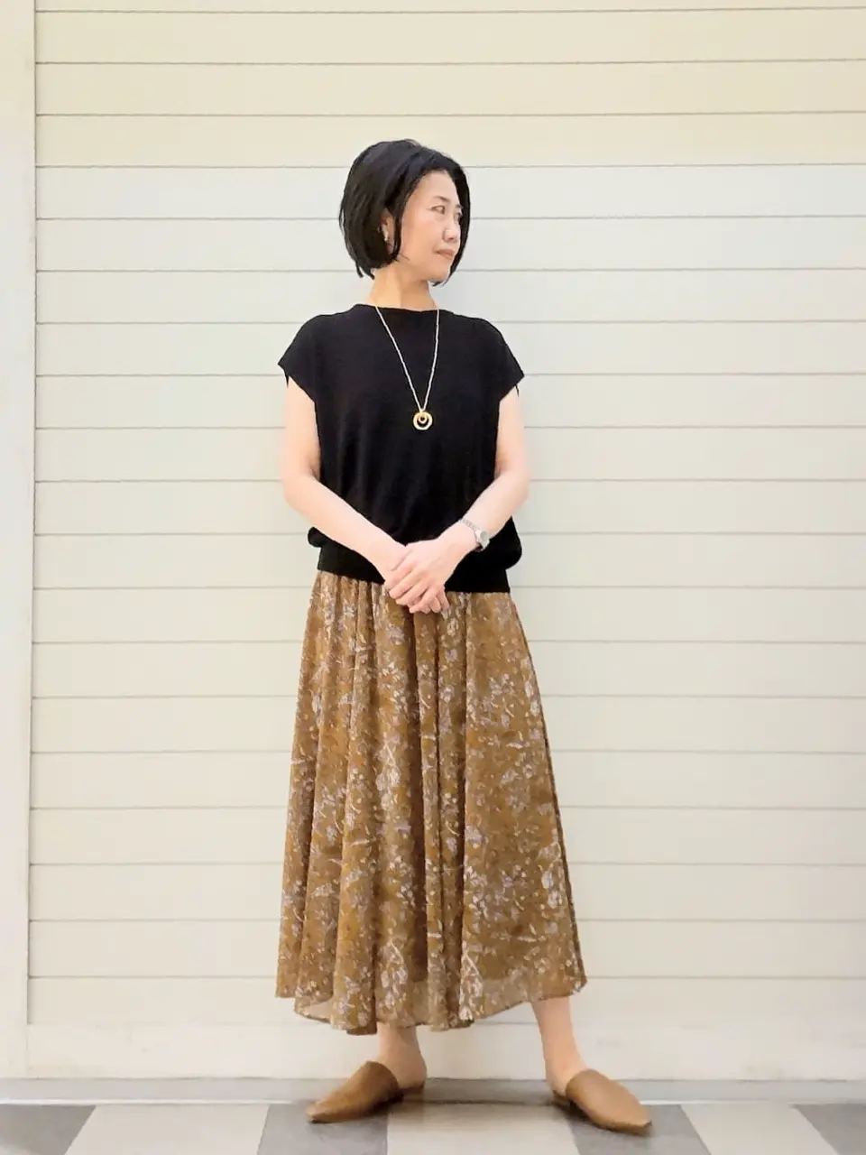  虎走 コーディネート画像