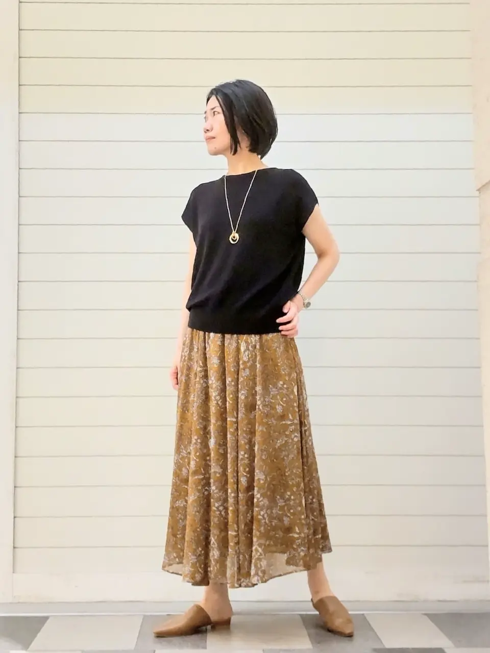 23区 虎走 コーディネート画像