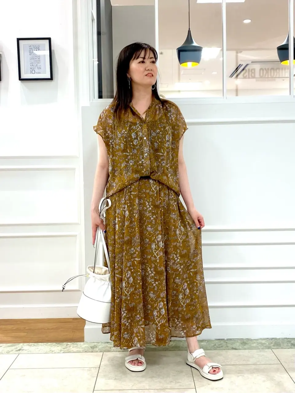  スタッフ コーディネート画像