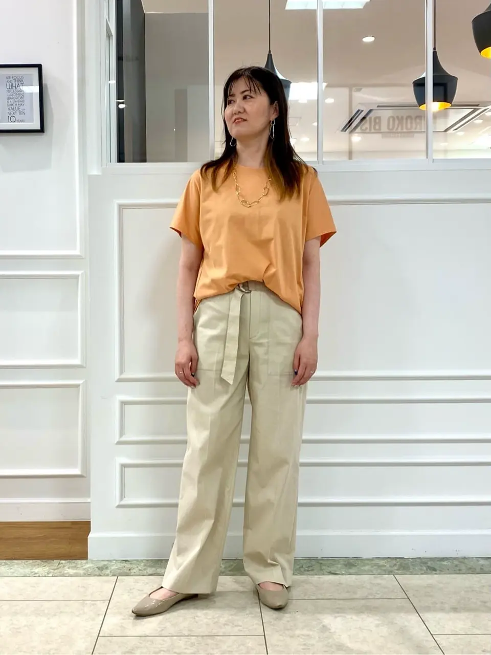  スタッフ コーディネート画像