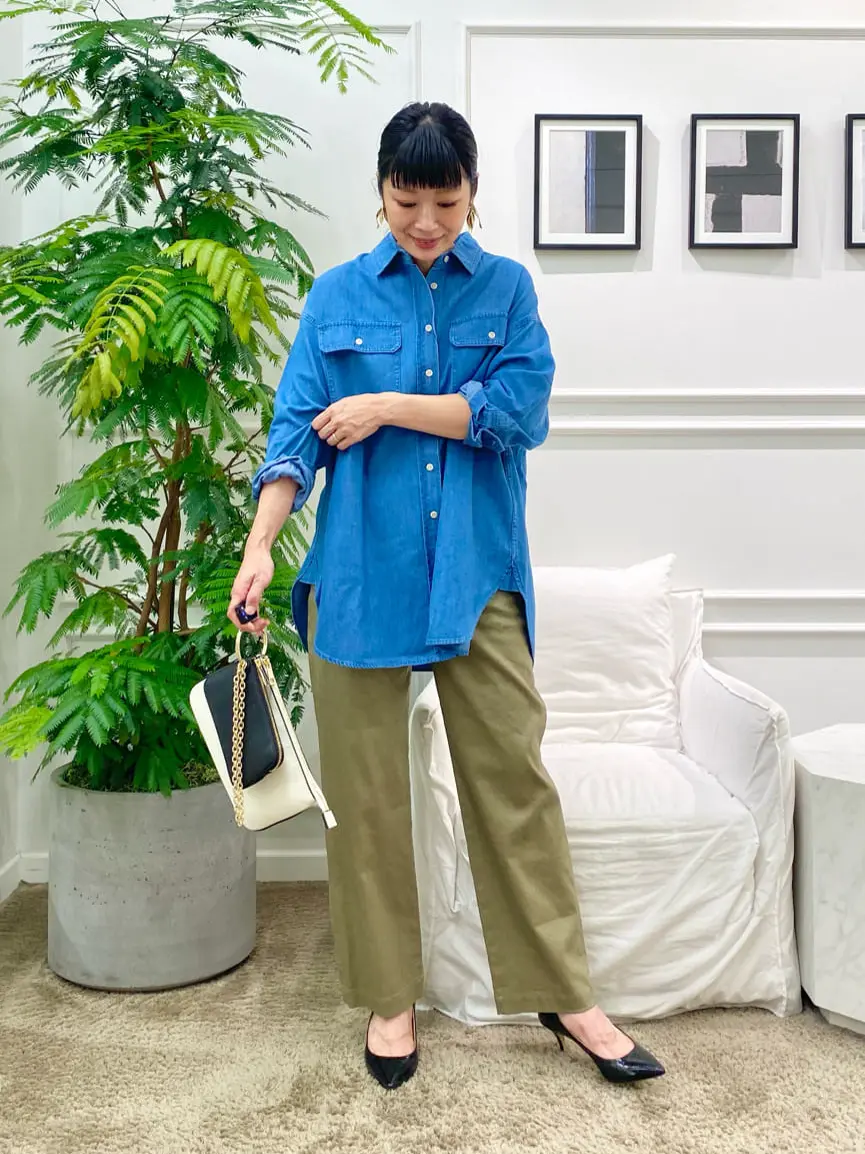 23区 岡本 コーディネート画像