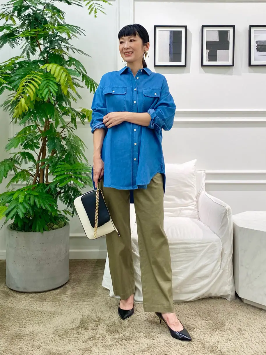 23区 岡本 コーディネート画像